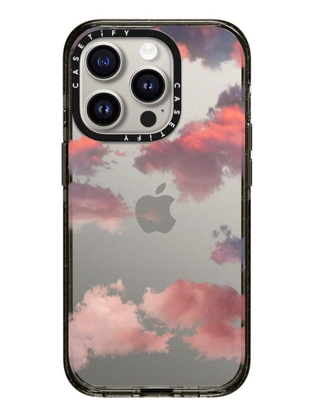 R4-O CASETiFY Impact Case with Magsafe for Apple iPhone 15 Pro‎ - Clouds